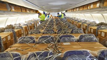 Lufthansa Cargo liefert Atemschutzmasken