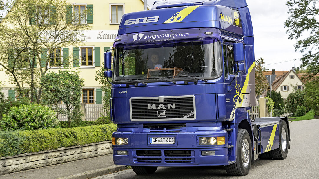 MAN 19.603 V10, F2000, FF 12/2025, Bj. 1998, in Italien entdeckt und restauriert von Marc Stegmaier für 30 Jahre BFS