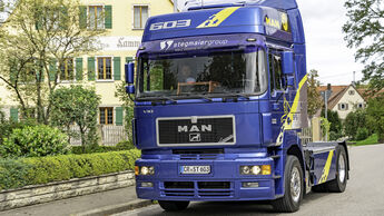 MAN 19.603 V10, F2000, FF 12/2025, Bj. 1998, in Italien entdeckt und restauriert von Marc Stegmaier für 30 Jahre BFS