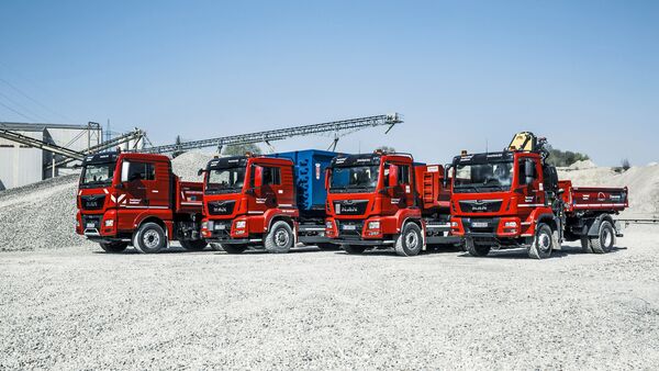 MAN Baufahrzeuge Bauma 2019 Range