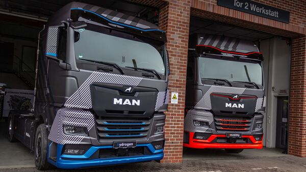 MAN E- und H2-Lkw