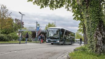 MAN Efficiency Run, mit dem MAN eBus Lions City 12e