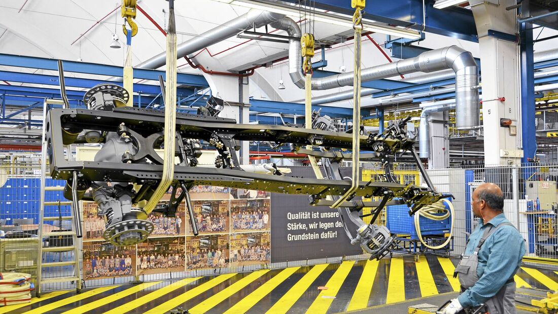 MAN-Produktion in München