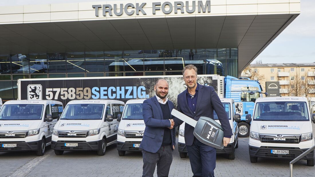 MAN TGE für den TSV 1860 München