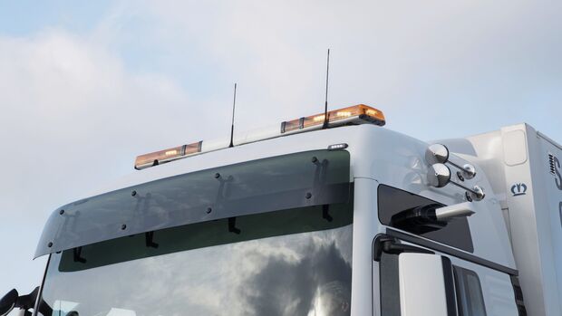 MAN TGX 26.500 Platoon für DB Schenker Fahraufnahme