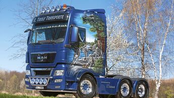 MAN TGX - unter Wölfen