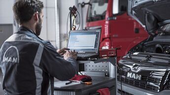 MAN Truck & Bus setzt künftig auf die Solera-Plattform "Digital Garage", um die Vernetzung im After-Sales-Bereich weiter voranzutreibenMAN Truck & Bus setzt künftig auf die Solera-Plattform "Digital Garage", um die Vernetzung im After-Sales-Bereich weiter voranzutreiben