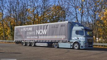 MAN Truck & Bus und Volkswagen Konzernlogistik wollen gemeinsam die Elektrifizierung des Straßengüterverkehrs weiter vorantreiben und organisierten hierfür das E-Experience-Event in München.