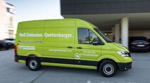 MAN eTGE bei Quehenberger Logistics