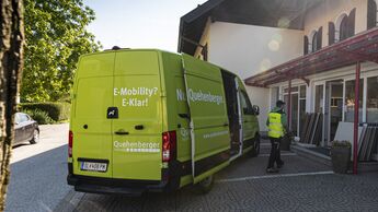 MAN eTGE bei Quehenberger Logistics