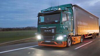 MAN eTGX bei Elflein