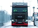 MAN eTGX lädt öffentlich mit rund 750 kW im Megawatt
Charging System (MCS) bei Minusgraden