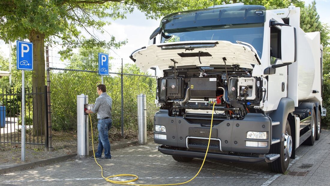 MAN serieller Hybridantrieb und Range Extender