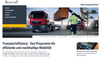 MAN startet Webseite zur Transporteffizienz
