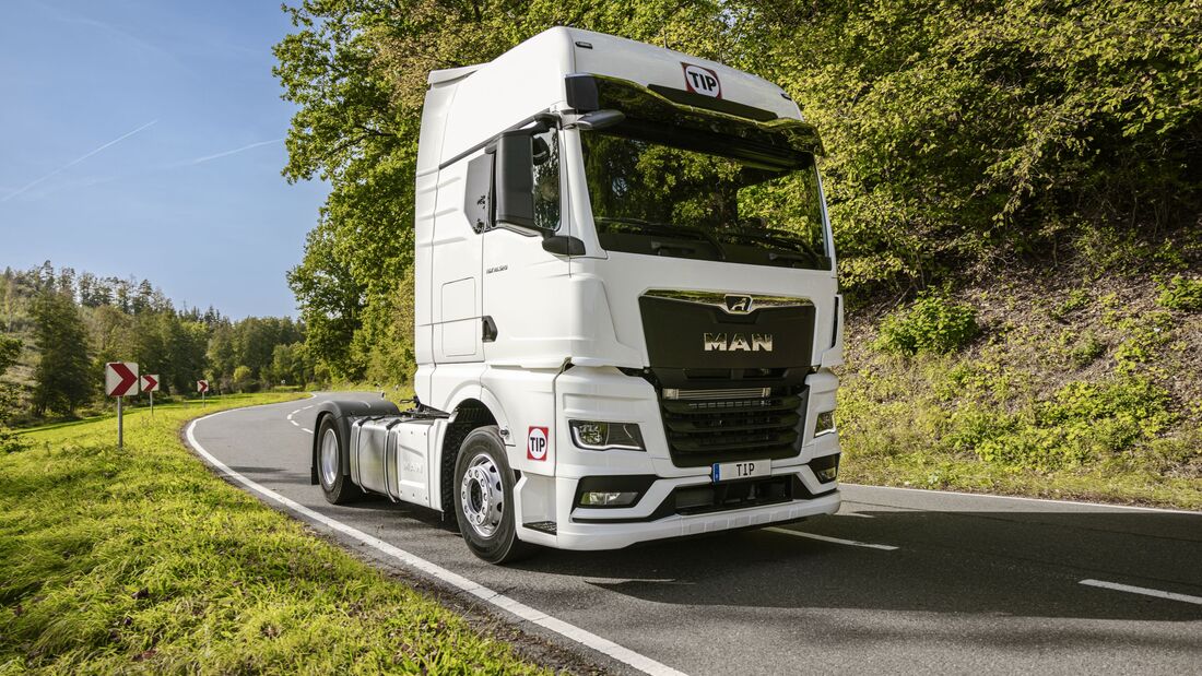 MAN und die TIP-Group einigen sich auf einen Dreijahresvertrag und der Lieferung von bis zu 1.800 Elektro- und Diesellkw.