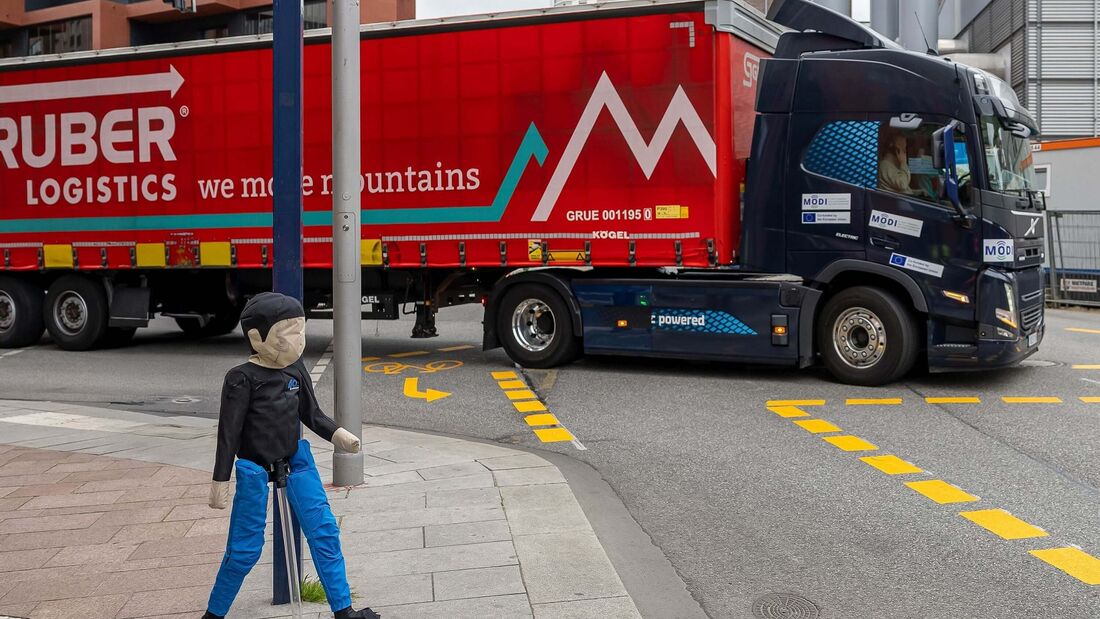 MODI-Projekt erprobt automatisierte Lkw in Live-Tests im Hamburger Stadtverkehr 