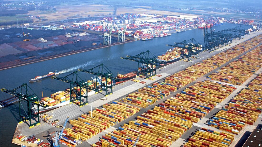 MSC Terminal Hafen Antwerpen