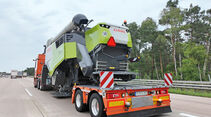 Mähdrescher-Transport nach Schweden, Fehrenkötter, Reportage, FF 1/2026