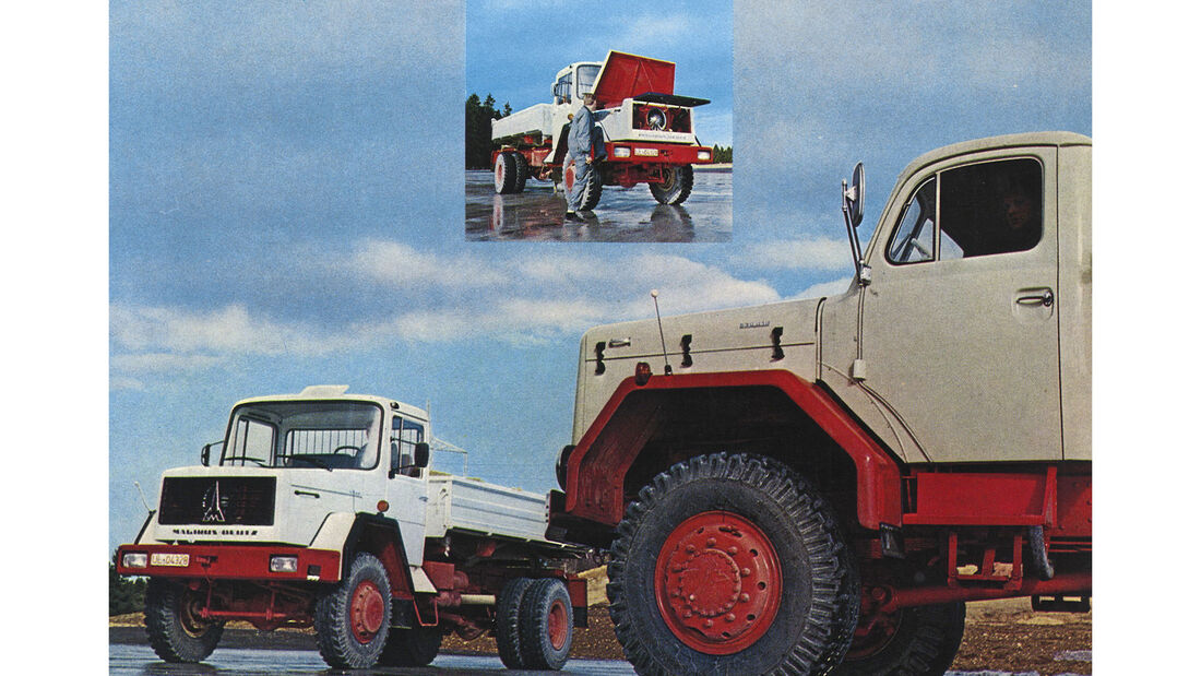 Magirus-Deutz Eckhauber 3. Generation ab 1971, Test Magirus 232 D16 K/AK, lao 4/1971, Rückspiegel lao 4/2021, Historie Oldtimer FF 5/2021