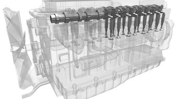 Mahle, Ventil, Motor, Ventilrieb