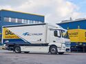 Mai 2019: Übergabe Mercedes-Benz eActros an Dachser

May 2019: Handover Mercedes-Benz eActros to Dachser