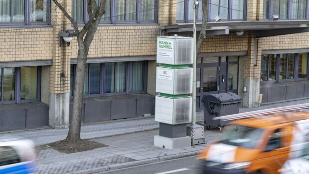 Mann + Hummel Filter Cube III  Feinstaubfresser, Verkehr