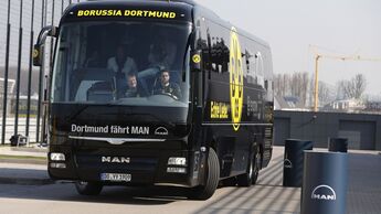 Mannschaftsbus, Borussia Dortmund, 2014