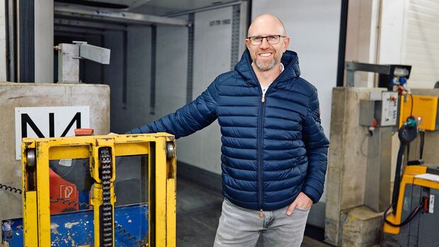 Marcus Stühlinger, Geschäftsführer Tevex Logistics