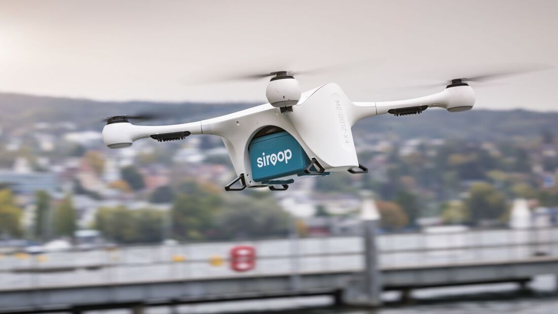 Matternet Drohnen und Siroop 2017