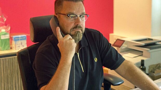 Matthias Glomb, Geschäftsführer GCD Glomb Container Dienst GmbH