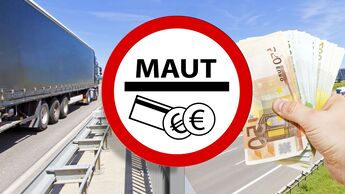 Maut, Deutsch, Zeichen, Verkehrszeichen, Geld, Kosten, Autobahn, Hand, Vignette, Autofahren, Räder, Lkw, Verkehr, Verkehrsschild, Straßenverkehr, Laster, Spedition, Durchreise, Logistik, Gesetz, Gebühr, Umweltschutz, Ökologie, EU, Euro, Umwelt