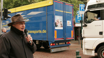 Maut: Hessische Spediteure wehren sich