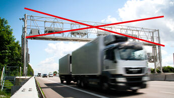 Mautbrücke, Lkw, Maut