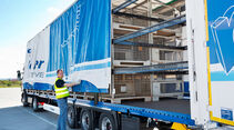 Megatrailer von Krone, Pneumatische Planenschnellverschluss