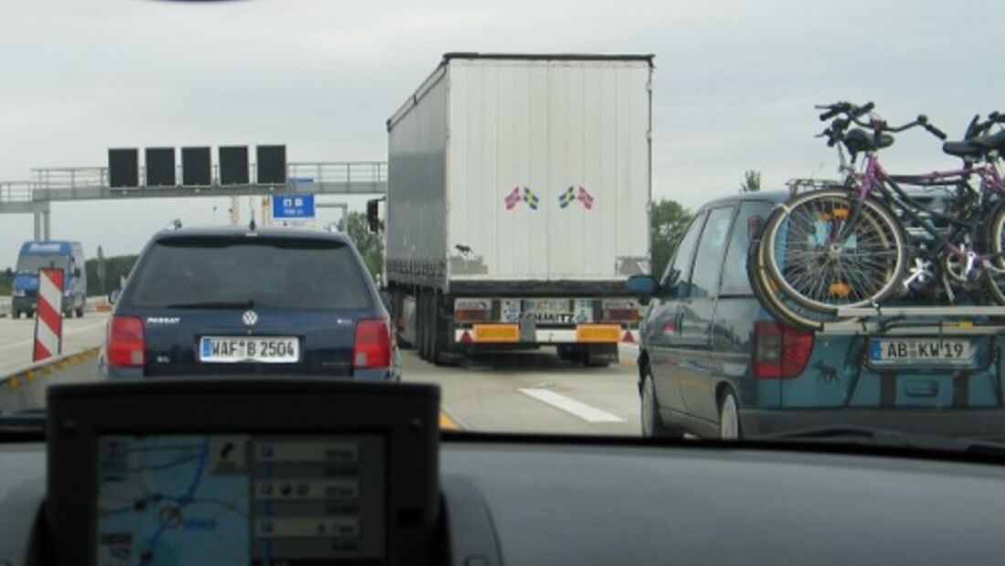 Mehr Fahrverbote zur Ferienzeit