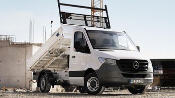 Meiller Kipper ist weiterhin zertifizierte Partner für das Programm von Mercedes-Benz Vans.