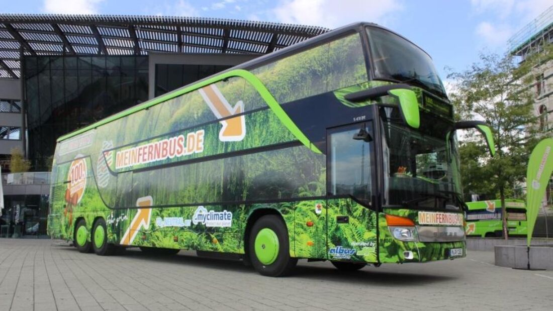 MeinFernbus, 100. Fernbus, ZOB München