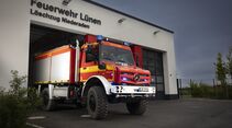 Meister der Elemente: Feuerwehr Lünen mit Unimog gewappnet für Brände, Hochwasser und Sturmereignisse

Master of elements: Lünen fire department equipped with Unimog for fires, floods and storms