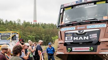 Menschen, MAN-Truck, Festival