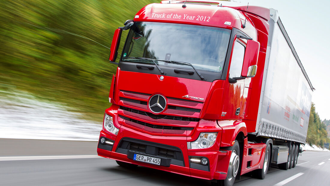 Mercedes Actros 1842 LS Stream Space, Truck of the Year 2012