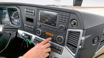 Mercedes Actros 1851 Gigaspace, übersichtliche Bedienung
