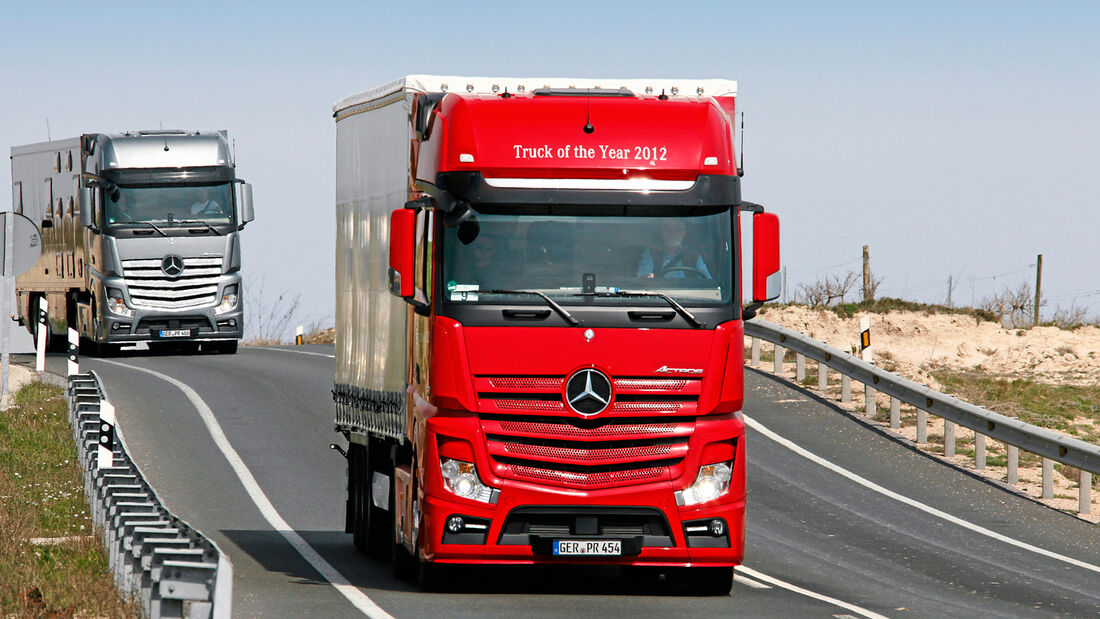 Mercedes Actros, Fahrbericht
