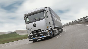 Mercedes Actros NextGenH2 Wasserstoff-Lkw Brennstoffzelle 2026 LH2 Flüssigwasserstoff