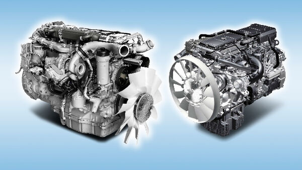 Mercedes Actros und Scania G, Technik, Motoren