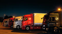 Mercedes Actros, zehn Sattelzüge