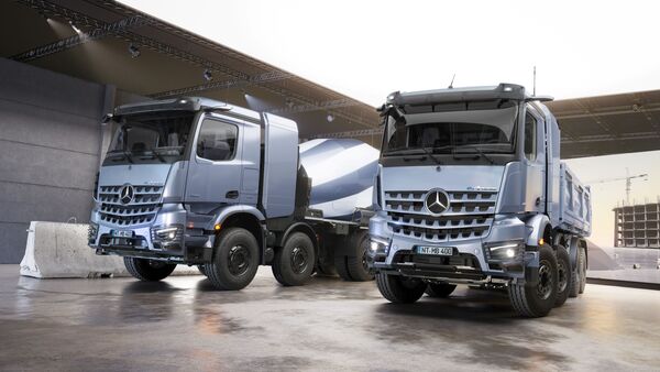 Mercedes Arocs Extent und eArocs