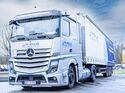 Mercedes-Benz GenH2 Truck im Praxiseinsatz bei Rhenus Logistics