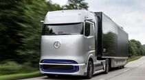 Mercedes-Benz GenH2 Truck und eActros LongHaul