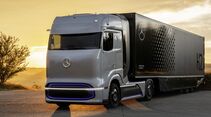 Mercedes-Benz GenH2 Truck und eActros LongHaul