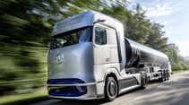 Mercedes-Benz GenH2 Truck und eActros LongHaul